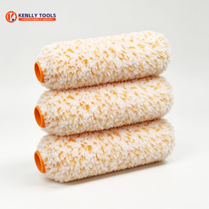 แปรงทาสีลูกกลิ้งอุตสาหกรรมขนาด 4 นิ้ว ลดราคาพิเศษ ปรับแต่ง<span class=keywords><strong>ได้</strong></span>ตามต้องการ ด้ามจับโฟม OEM โพลีเอสเตอร์ โครงแบบถอดเร็ว สำหรับทาสีผนัง รับประกัน 3 เดือน - Product Image 2