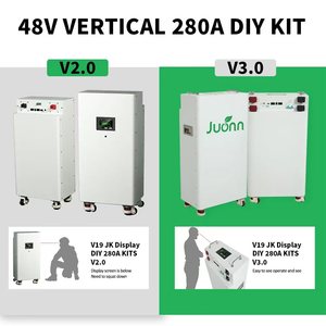 EU Vertical <b>DIY</b> <b>Kits</b> 48V 15KWH LiFePO4 Battery Emtpy Box 51.2V 280Ah 314Ah Built-in JK BMS Home Energy Storage <b>DIY</b> Battery Box - Product Image 4