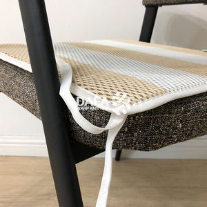 وسادة مقعد مربعة مريحة من قماش شبكي قابل للتنفس للمكتب والاستخدام الخارجي، وسائد مقعد ثلاثية الأبعاد من ألياف الهواء - Product Image 6