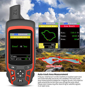 ZL166 Compteur de surface terrestre portable, instrument de mesure des terres agricoles pour l'agriculture - Product Image 6