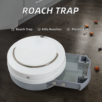 Piège à cafards électronique intelligent jetable à induction infrarouge, fermeture magnétique automatique, rechargeable pour la lutte antiparasitaire domestique