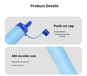 Purificateur d'<span class=keywords><strong>eau</strong></span> personnel léger et portable, facile à transporter, <span class=keywords><strong>pour</strong></span> activités de plein air, escalade, camping, randonnée - Product Image 6