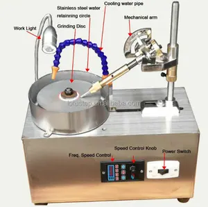 LS-0066 מתכוונן מהירות רן חיתוך טחינת ליטוש Faceting מכונות מלטש יהלומי חיק שטוח