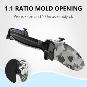 Nslikey vỏ nhà trường hợp thay thế cho ps5 Cổng giao diện điều khiển trong suốt, ngụy trang, nhện - Product Image 4