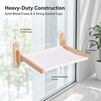 HOT Hamac pour chat à ventouse, suspendu pour balcon, structure d'escalade pour chat, lit pliable pour chat, capsule spatiale, corde d'escalade, accessoires pour animaux de compagnie