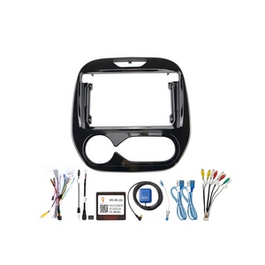 Meihua Cadre Fascial de haute qualité pour tableau de bord Lecteur de radio vidéo AC pour Renault Captur 2018 avec faisceau de câblage - Product Image 1