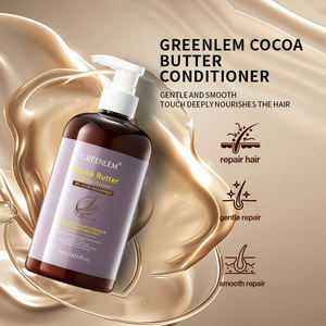 Après-shampoing au beurre de cacao Greenlem, toucher doux et lisse, nourrit en profondeur les cheveux - Product Image 3