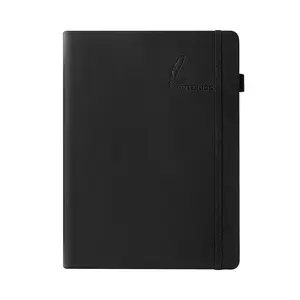 2021 luxe Carnet de Notes avec Porte-Stylo en Stock Personnalisé Logo Revues Couleurs Mélangées Couleur Changeante PU Peau L'abattage Cahier