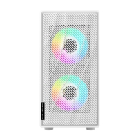 Boîtier pour PC de bureau de jeu SPCC + ABS personnalisable OEM Fenêtre du panneau latéral de la tour moyenne Stock prêt Carte mère ATX Century Star vente en gros