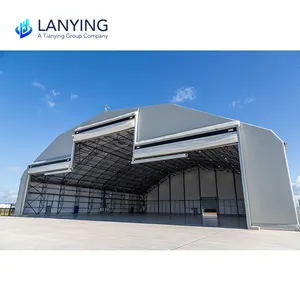 Hangares de aço para aviões, estrutura pré-fabricada, metal, para aviões, corredor, hangares de aço, prontos para uso
