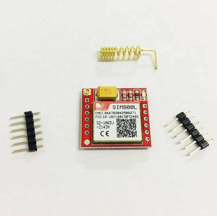 Mini SIM800L GPRS GSM Module MicroSIM Card Core Wireless Board Quad ...