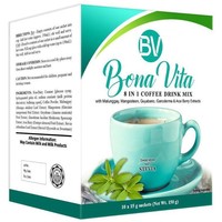 Café instantané blanc Arabica BV8 saveur fruits sucrés, boîte de 70g, entièrement naturel, variante en promotion, pour l'export.