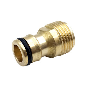 Conector Rápido de Latón de 1/2 Pulgada con Rosca Macho para Tuberías de Calentadores de Agua, Uso Doméstico - Product Image 5