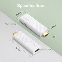 H96 Max 3518D RK3518 Android 14 TV Stick Lecteur multimédia 4K 2 Go de RAM 16 Go de stockage WiFi 6 Fabricant OEM ODM
