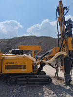 Perceuse en plein air de chariot de plate-forme de forage de mine de la représentation stable KT5J 12cbm Dth Rock Rig avec le marteau de DTH