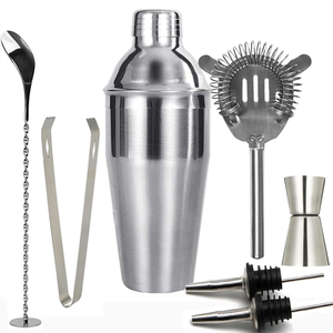 DF OEM ODM Personalización Nuevo Juego de Coctelería de Acero Inoxidable de Siete Piezas con Jarra Mezcladora para Uso en Bares - Product Image 1