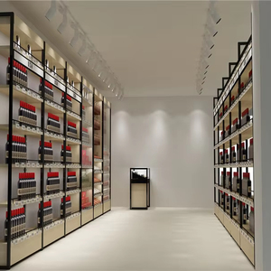 Meuble à vin <span class=keywords><strong>d</strong></span>'<span class=keywords><strong>angle</strong></span> moderne avec étagère de présentation de haute qualité, armoires de bar pour collection de vins, étagère de présentation avec porte - Product Image 1