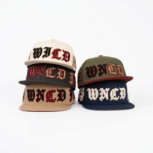 Gorras Personalizadas Todo en Uno, Gorra de Algodón Estilo A-Frame de 5 Paneles, Talla Ajustable, Logotipo Bordado en 3D, Gorra Hip Hop Snapback - Product Image 1