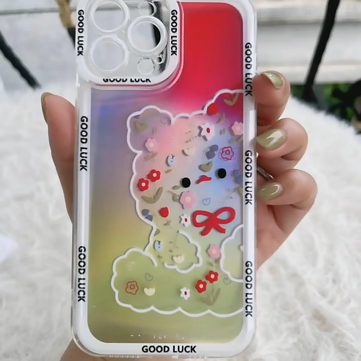 Cartoon Cat Heart Butterfly Tpu Phone Cover Case For Oppo A5s