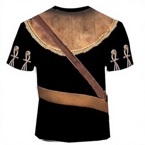 Camiseta de Hombre de Talla Grande, Corte Regular, 95% Algodón, 5% Elastano, 180g, con Logotipo Personalizado, Impresión en Serigrafía, Talla Estadounidense - Product Image 4