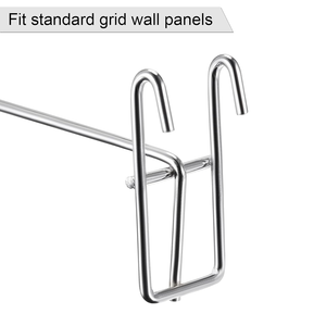 Retail Store Heavy Duty Utility Hooks Grid Slat Shelves SlatWall Wall <strong>Hanging</strong> Metal Display Rack Hooks for <strong>Hanging</strong> - Product Image 3