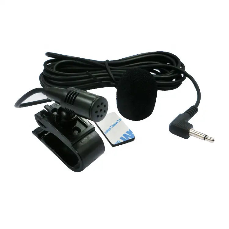 Micrófono de radio externo para coche, dispositivo manos libres con conector jack de 3,5mm, 2,5mm