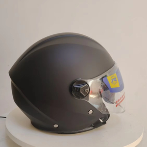 Mở Mặt Nửa Mũ Bảo Hiểm Kép <span class=keywords><strong>Visor</strong></span> ECE Chứng Nhận Trọng Lượng Nhẹ Xe Máy Mũ Bảo Hiểm Cho Nam Giới Phụ Nữ, Mặt Trời Và Rõ Ràng Lá Chắn - Product Image 1