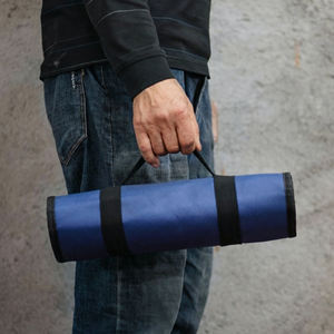 35 Pockets <b>Tool</b> Roll-Up Bag Portable, Visible <b>Storage</b> Bag with 20 Interior Pockets for Wrenches, Screwdrivers, Pliers, and <b>Tools</b> - Product Image 1