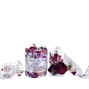 Cylindre INS transfrontalier, rose éternelle séchée, fleur pressée, bougie aromathérapeutique, cire de soja, ornement, cadeau, décoration de la maison, <span class=keywords><strong>ange</strong></span> - Product Image 6