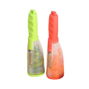 Ustensiles de cuisine multifonctionnels - Couteau à éplucher les carottes et éplucheur de fruits et légumes avec boîte de rangement - Product Image 2