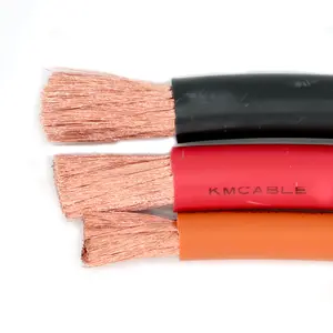 Orange Welding Cable 1awg 4awg 8awg OFC Super Flexible Electrical Wire Welding Cable for Welding Machine