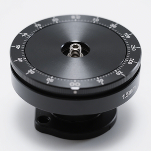 Base de Nivelación de Trípode Suizo de 360 Grados con Tornillo de Burbuja Personalizado en Pulgadas para Soporte de Trípode de Caza, Cámara DSLR con Giro e Inclinación para Fotografía - Product Image 2