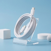 Câble USB-C vers C en nylon tressé 2M 60W 100W 5A à charge rapide pour téléphones mobiles