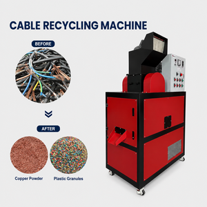 Granulador de Cobre OEM 300kg/h, Máquina Automática de Reciclaje de Cable de Desecho, Certificación CE, Bajo Ruido, Directo de Fábrica - Product Image 1