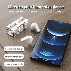 E90 Tws Display digitale auricolari Wireless Audifonos auricolari auricolari cuffie cuffie per Xiaomi Iphone <span class=keywords><strong>Samsung</strong></span> Android - Product Image 2