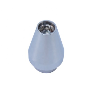 Pommeau de <span class=keywords><strong>levier</strong></span> de vitesse de voiture universel de forme conique 7 <span class=keywords><strong>cm</strong></span> avec tête de <span class=keywords><strong>levier</strong></span> personnalisable LOGO en alliage d'aluminium - Product Image 4