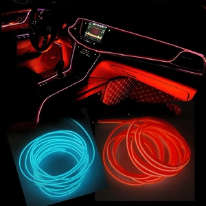 Maidsail 5M 12V 10W EL Auto-Styling Kaltlicht Ambientebeleuchtung Neon LED RGB Innenraum-Atmosphärenstreifen - Product Image 1