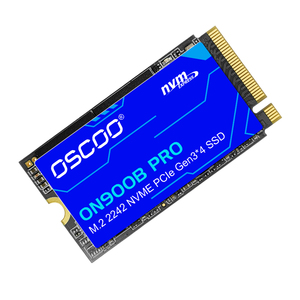 OSCOO M.2 2242 NVMe PCIe Gen3 SSD 128GB 256GB 512GB 1TB 2TB ฮาร์ดดิสก์แบบโซลิดสเตทภายใน สำหรับแล็ปท็อปบาง เครื่องมินิพีซี และเครื่องจักรอุตสาหกรรม - Product Image 1