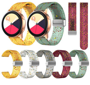 20mm 22mm Boucle Magnétique Pliante Transparent Sans Gap Bracelet en Silicone pour Samsung <span class=keywords><strong>Galaxy</strong></span> <span class=keywords><strong>Watch</strong></span> 6 <span class=keywords><strong>5</strong></span> Pro 45mm <span class=keywords><strong>Watch</strong></span> <span class=keywords><strong>5</strong></span> <span class=keywords><strong>40</strong></span> 44 <span class=keywords><strong>mm</strong></span> Band - Product Image 1