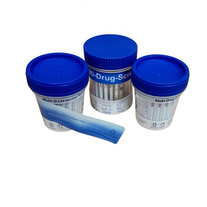 플라스틱 컵이있는 14 패널 다중 약물 테스트 키트 THC <span class=keywords><strong>K2</strong></span> AMP BZO BUP COC KET THC MTD OXY PCP TCA 분석 - Product Image 5