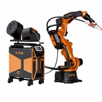 Bras robotisé avec système de soudage intelligent, robot de soudage industriel articulé à 6 axes avec moteur et boîte de vitesses