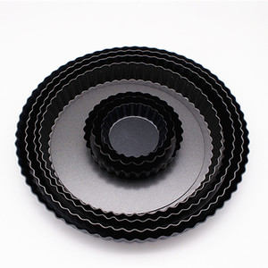 Plaque <span class=keywords><strong>à</strong></span> Pizza en acier au carbone Offre Spéciale, fonte d'aluminium, <span class=keywords><strong>fond</strong></span> rond <span class=keywords><strong>amovible</strong></span> de 30cm, plateau <span class=keywords><strong>à</strong></span> Pizza - Product Image 4