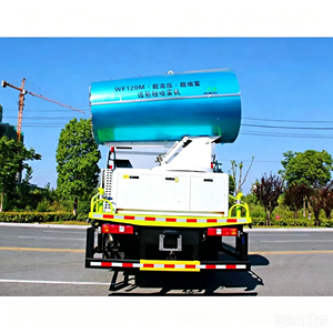 Camion pulvérisateur anti-poussière Clw Shacman 6x4 pour les chantiers de construction et la ville - Product Image 4