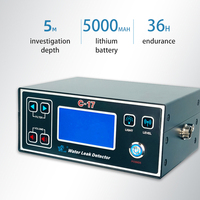 Detector de fugas de batería de litio electrónico multisensor, detección de tuberías en la pared, equipo de prueba de fontanería de trabajo de tubería de continuidad