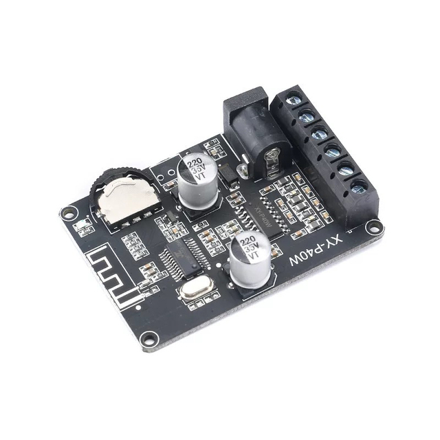 30W/40W Stereo Amplifier Board 12V/24V High Power Digital Amplifier Module Speaker XY-P40W