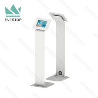 Plancher de LSF08-C pour iPad Kiosk Stand pour iPad Kiosk Stands Tablet Trade Show Kiosk Stand pour iPad 10.2 "10.9" 11 "12.9"