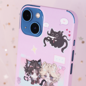 Autocollant de té<span class=keywords><strong>l</strong></span>éphone personnalisé avec dessin animé anime, impression UV, <span class=keywords><strong>film</strong></span> papier écologique, taille et logo personnalisés pour une utilisation promotionnelle - Product Image 4