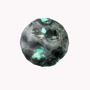 Pelota de Espuma de Poliuretano de Colores, Alta Elasticidad, con Estampado Degradado de Luna, Juguete de Descompresión de Camuflaje para Niños - Product Image 6