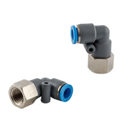 Raccord pneumatique à un seul contact de haute qualité, raccord pneumatique rapide, raccord en plastique à enfoncer, connecteur rapide pour tuyau d'air