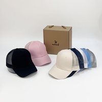 Gorras Trucker Lisas al por Mayor con Logotipo Personalizado, Gorras Unisex Transpirables de Malla para Camioneros, Gorras de Algodón Estructuradas Estilo Urbano